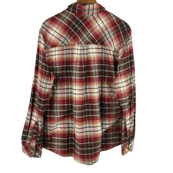 CQR Gear Tactical Series Flannel Button Up Shirt Men's Size Large Plaid NEW - Picture 8 of 9
